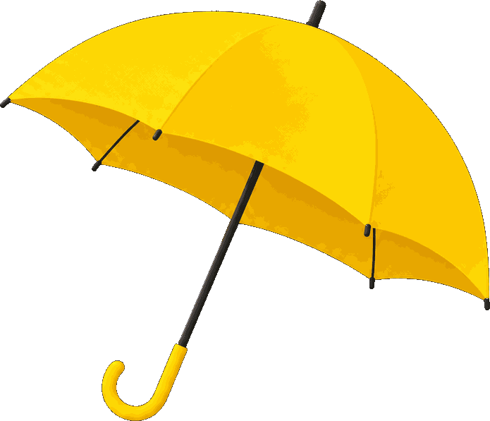 Yellow umbrella
