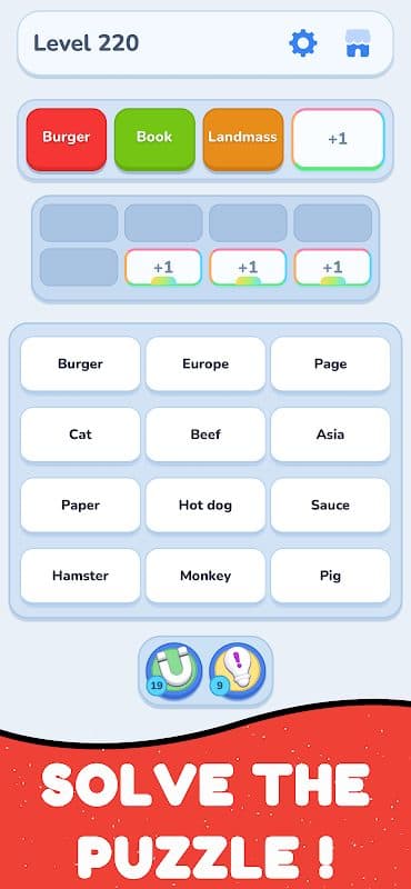 Sort the Words screenshot 2